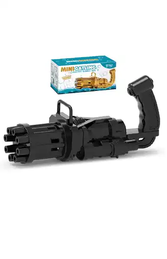 Tiendas EFE Pistola burbujas 8 hoyos + frasco petit oferta