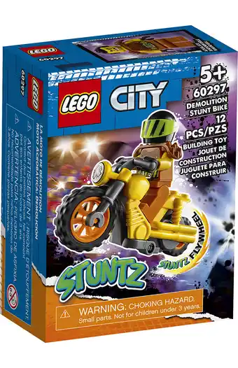 Tiendas EFE Lego 60297 moto acrobática demolición oferta