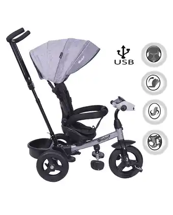 Tiendas EFE Triciclo espin gris ebaby oferta