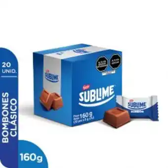 Freshmart Bombones sublime box - caja 20 unds x 8gr - unidad oferta
