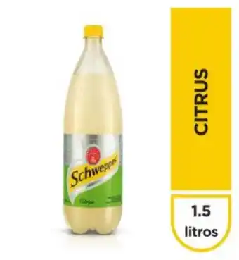 Freshmart Gaseosa schweppes citrus - botella 1.5l - unidad oferta