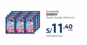 Makro Suavizante downy tira de 12 unids. x 80 ml. c/u oferta