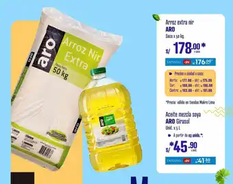 Makro Arroz extra nir aro oferta