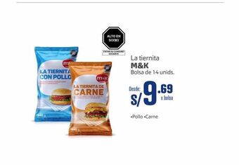 Makro La tiernita m&k bolsa de 14 unids oferta