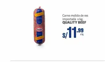 Makro Carne molida de res importada x kg. quality beef oferta