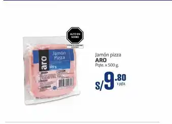 Makro Jamón pizza aro oferta