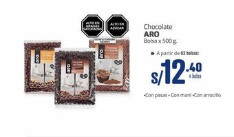 Makro Chocolate aro bolsa x 500 g oferta