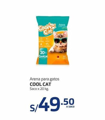Makro Arena para gatos cool cat saco x 20 kg. oferta