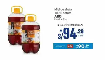 Makro Miel de abeja 100% natural aro oferta