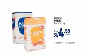 Makro Harina m&k bolsa x 1 kg. oferta