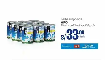 Makro Leche evaporada aro oferta