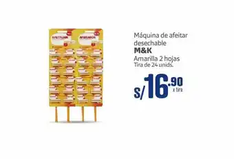 Makro Máquina de afeitar desechable m&k oferta