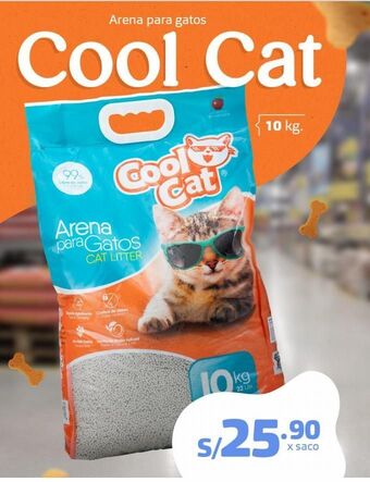 Makro Arena para gatos cool cat saco x 10 kg. oferta
