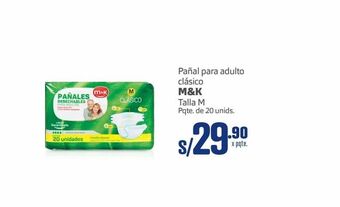 Makro Pañal para adulto clásico m&k oferta