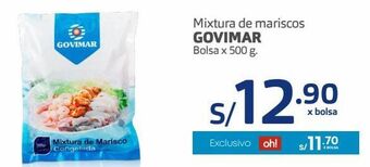 Makro Mixtura de mariscos govimar bolsa x 500 g oferta