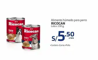 Makro Alimento húmedo para perro ricocan lata x 330 g oferta
