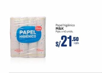 Makro Papel higiénico m&k oferta