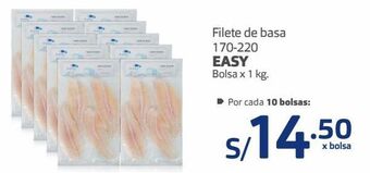 Makro Filete de basa 170-220 easy bolsa x 1 kg. oferta