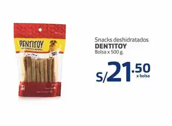 Makro Snacks deshidratados dentitoy bolsa x 500 g oferta
