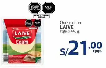 Makro Queso edam laive pqte. x 440 g. oferta