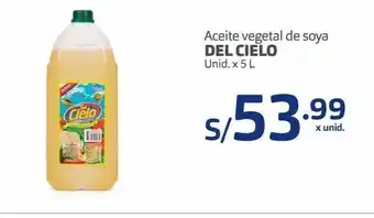 Makro Aceite vegetal de soya del cielo unid. x 5 l oferta