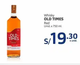 Makro Whisky old times red unid. x 750 m oferta
