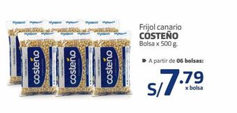 Makro Frijol canario costeño bolsa x 500 g. oferta