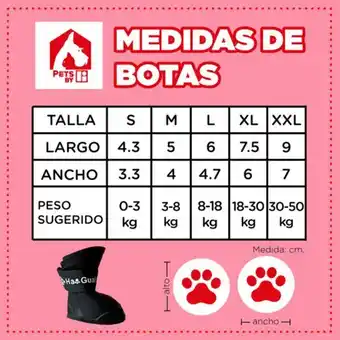 Botas para mascotas-l