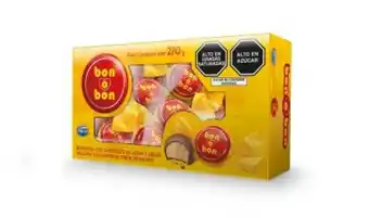Bombones de leche ventana bon o bon - caja 270 gr - unidad