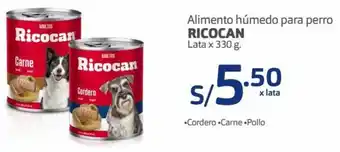 Makro Alimento Húmedo para Perro Ricocan 330g oferta