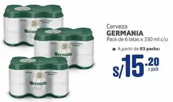 Makro Cerveza Germania 6 Latas x 330ml oferta