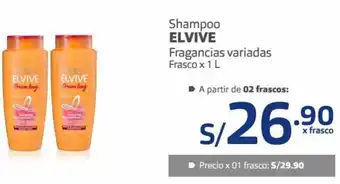 Makro Shampoo Elvive 1L oferta
