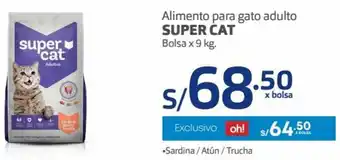 Makro Alimento para Gato Sdulto Super Cat 9kg oferta