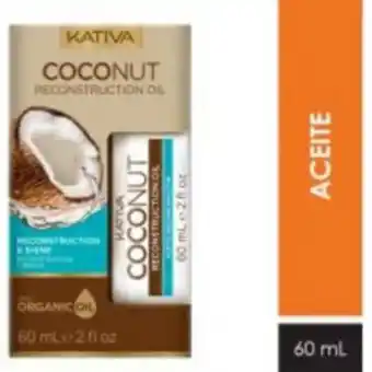Freshmart Aceite reconstruccion kativa coconut - envase 60 ml - unidad oferta