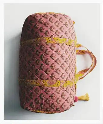 Bolso viaje acolchado estampado