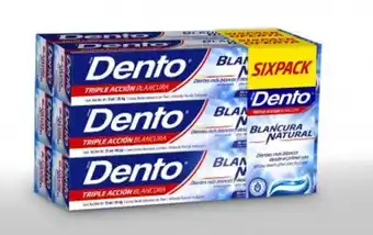 Freshmart Crema dental delux mainstream dento - sixpack 75 ml - unidad oferta
