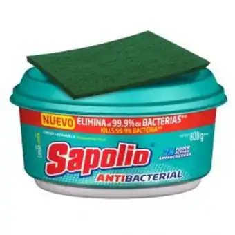 Freshmart Lavavajilla en pasta sapolio antibacterial - envase 800 gr - unidad oferta
