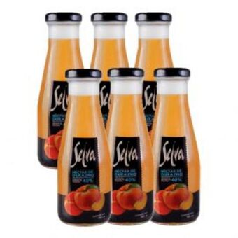 Freshmart 6x5 néctar de durazno selva 300 ml - unidad oferta