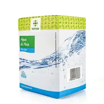 Tottus Agua tottus en caja 20 lt oferta