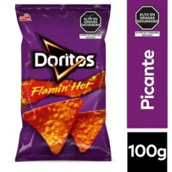 Freshmart Doritos flamin hot - bolsa 100gr - unidad oferta