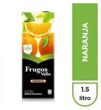 Freshmart Bebida de naranja frugos del valle - caja 1.5l - unidad oferta