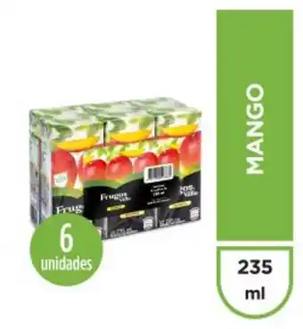 Freshmart Bebida de mango frugos del valle - caja 235ml (pack x6) - pack oferta