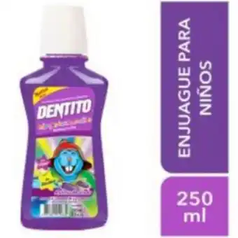 Freshmart Enjuague bucal dento kids chicha morada 250ml - unidad oferta