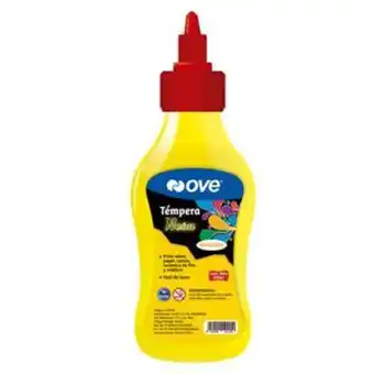 Tai Loy Témpera neon amarillo 250ml con aplicador ove oferta
