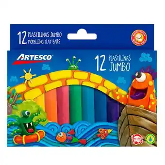 Comercial Li Plastilina artesco jumbo x12 //*ci oferta
