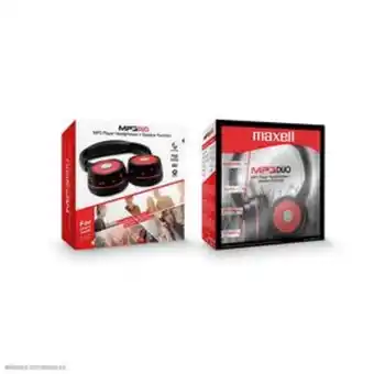 Tai Loy Audífono dj maxell mp3-duo radio color rojo oferta