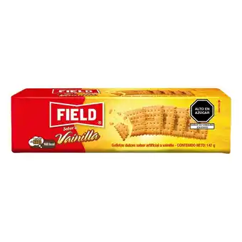 Tottus Galletas de vainilla field 148 gr oferta