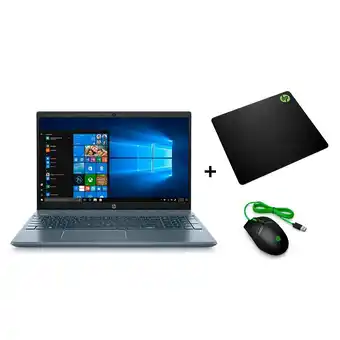 Tottus Laptop 15cw1024 r7 16gb +mouse+pad hp oferta
