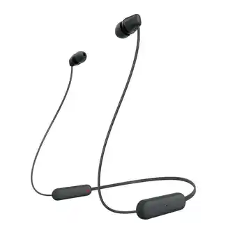 Tottus Audifonos sony wic100 negro oferta