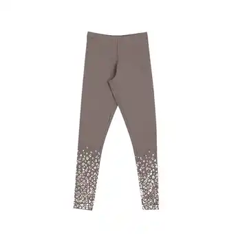 Tottus Legging algodón niña teen talla 12 gris oscuro oferta